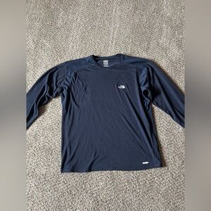 The North Face Men's Navy Long Sleeve Shirt